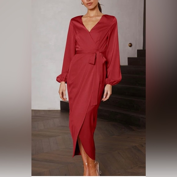 Vintage Inspired Red Dress - Picture 4 of 14